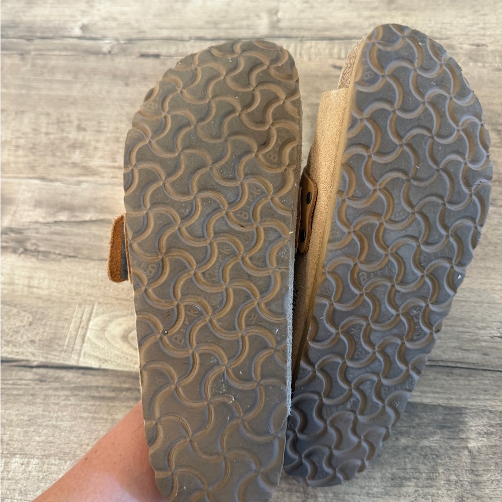 Birkenstock Kyoto Slide in Taupe and Light Beige, excellent, size 40 - Picture 7 of 8